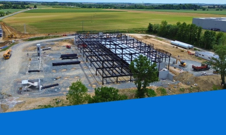 Première pierre posée pour Intermarché à Frans (01)