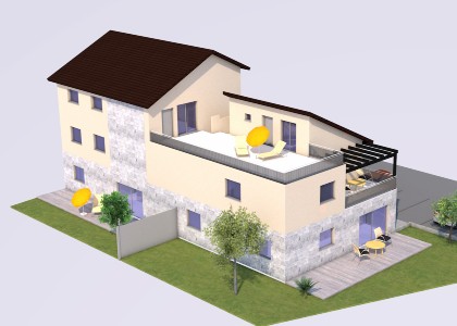 Faisabilité immeuble 4 logements Pontcharra (38)