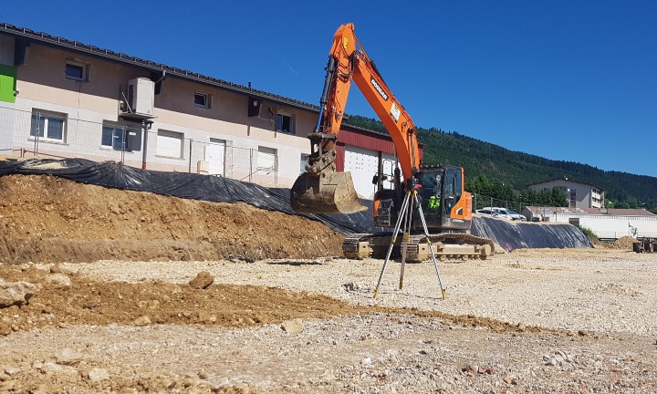 terrassement chantier Morteau