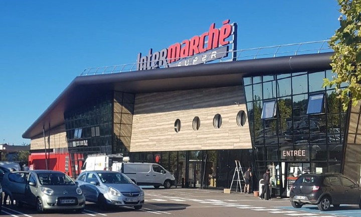 chantier Beaune Intermarché