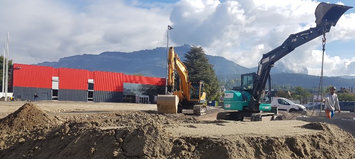 Démarrage Chantier Savoiexpo (73) Phase 2 1