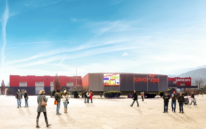 Phase 1 extension rénovation Hall A/B/C Parc des Expositions Savoiexpo 2